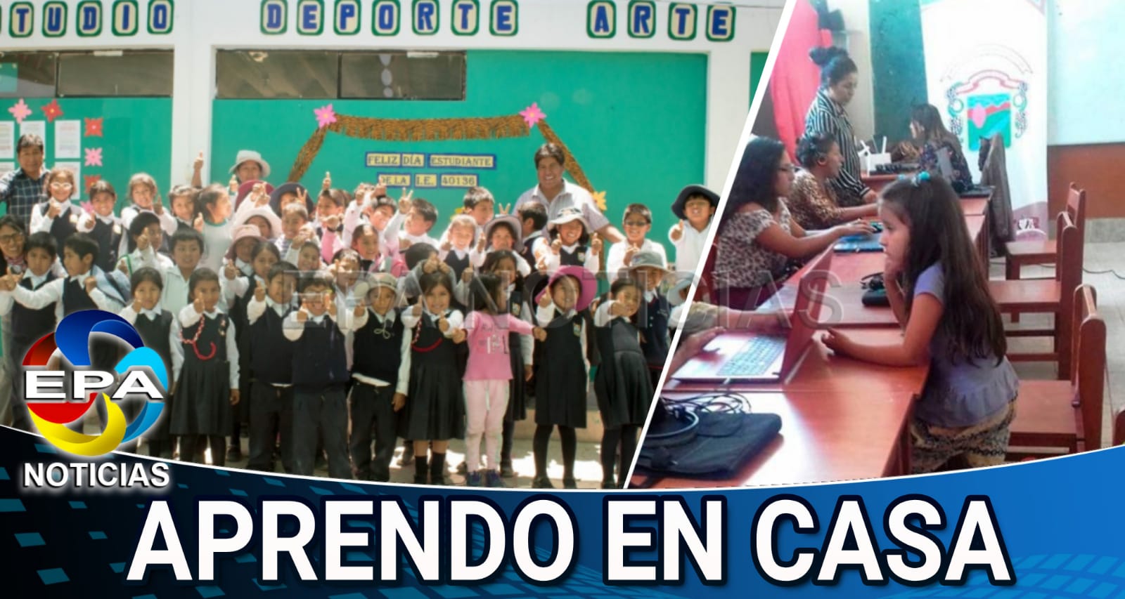 Arequipa. Internet gratis para estudiantes de Vitor