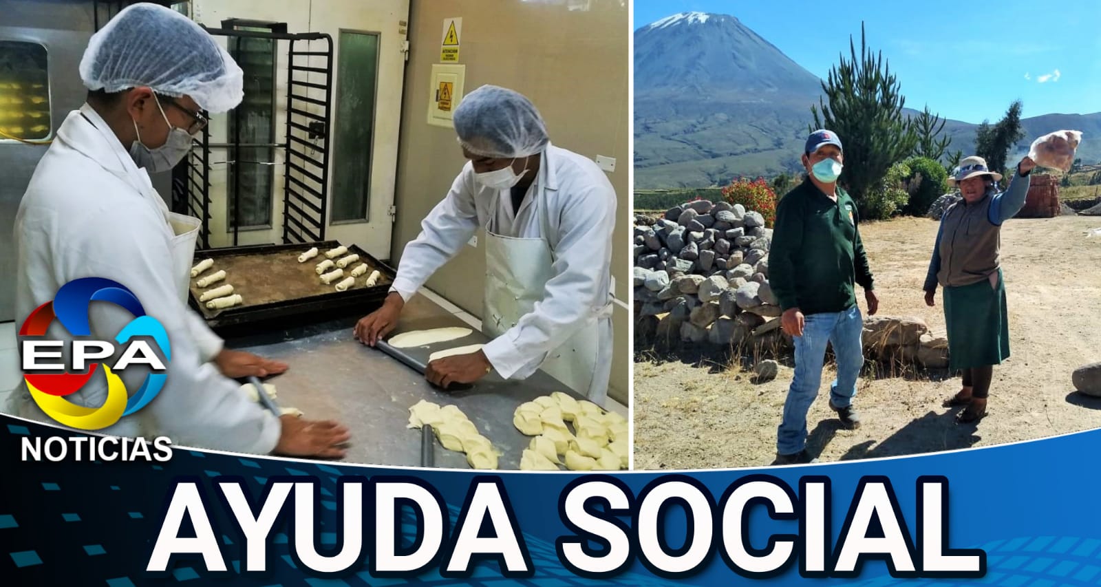 Arequipa. Unsa elabora panes para la población más vulnerable